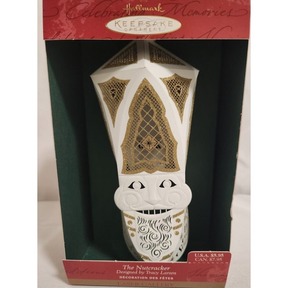 New Set Of 2 Hallmark Keepsake Ornaments Nut Cracker Soldier Ringing Bell - Picture 5 of 8